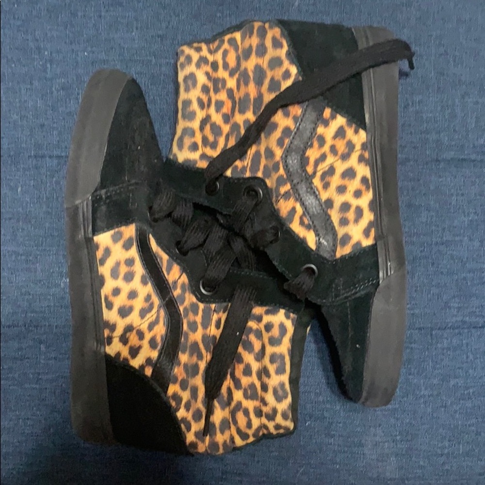 Cheetah Print Vans